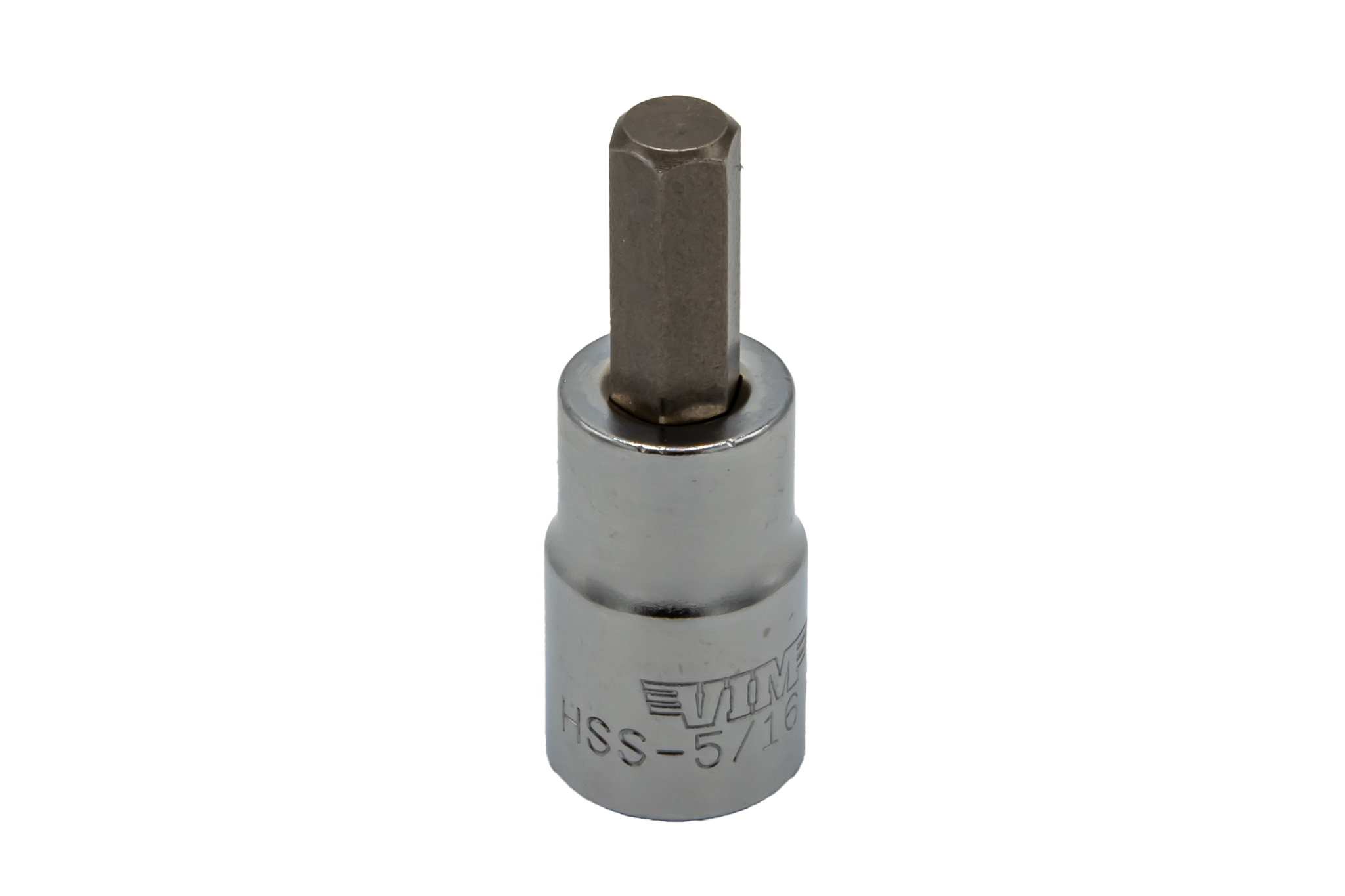 VIM Tools - Hex Bit Satin Chrome Bit Holders (1/2” - 9/64”)