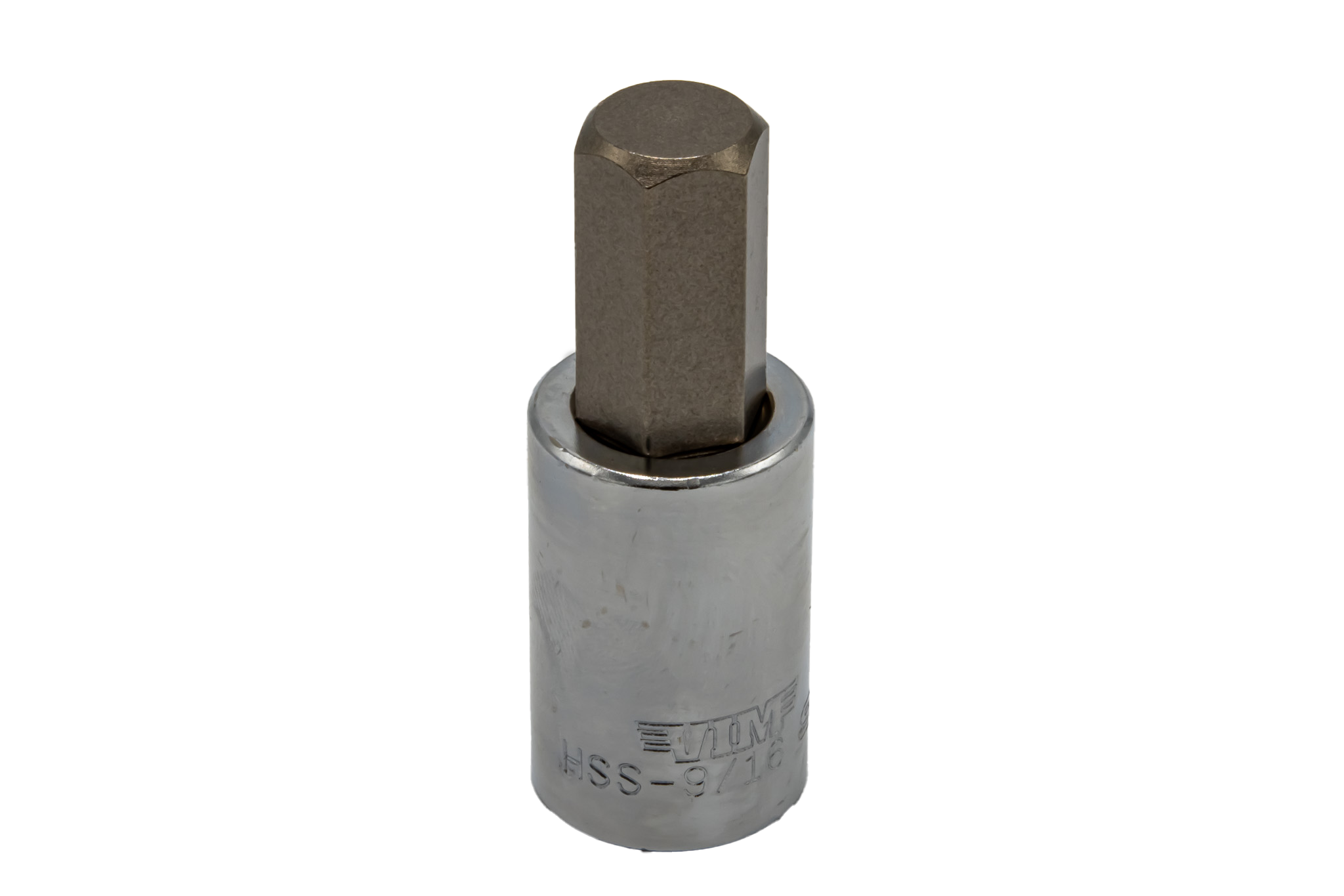 VIM Tools - Hex Bit Satin Chrome Bit Holders (1/2” - 9/64”)