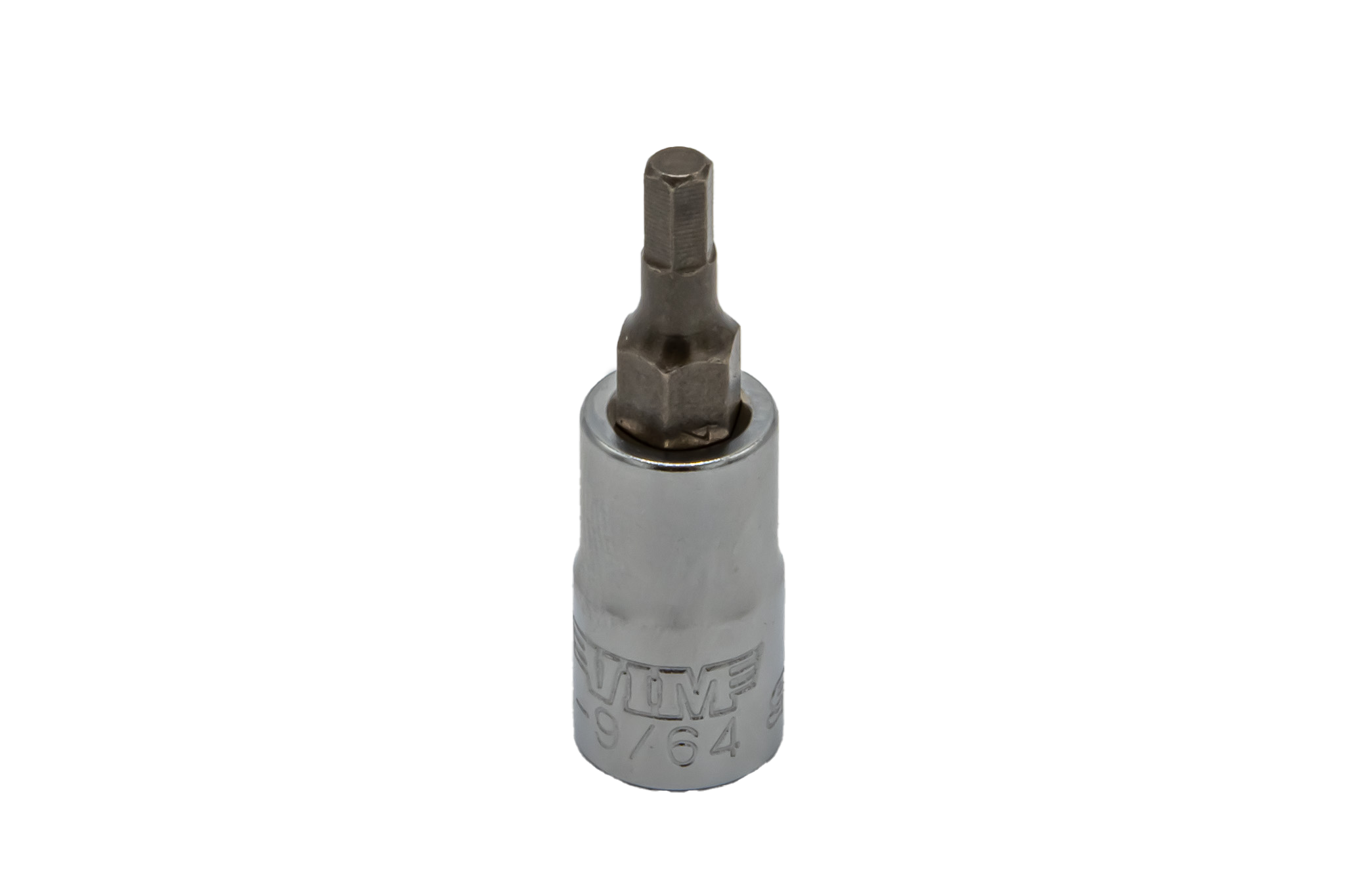 VIM Tools - Hex Bit Satin Chrome Bit Holders (1/2” - 9/64”)
