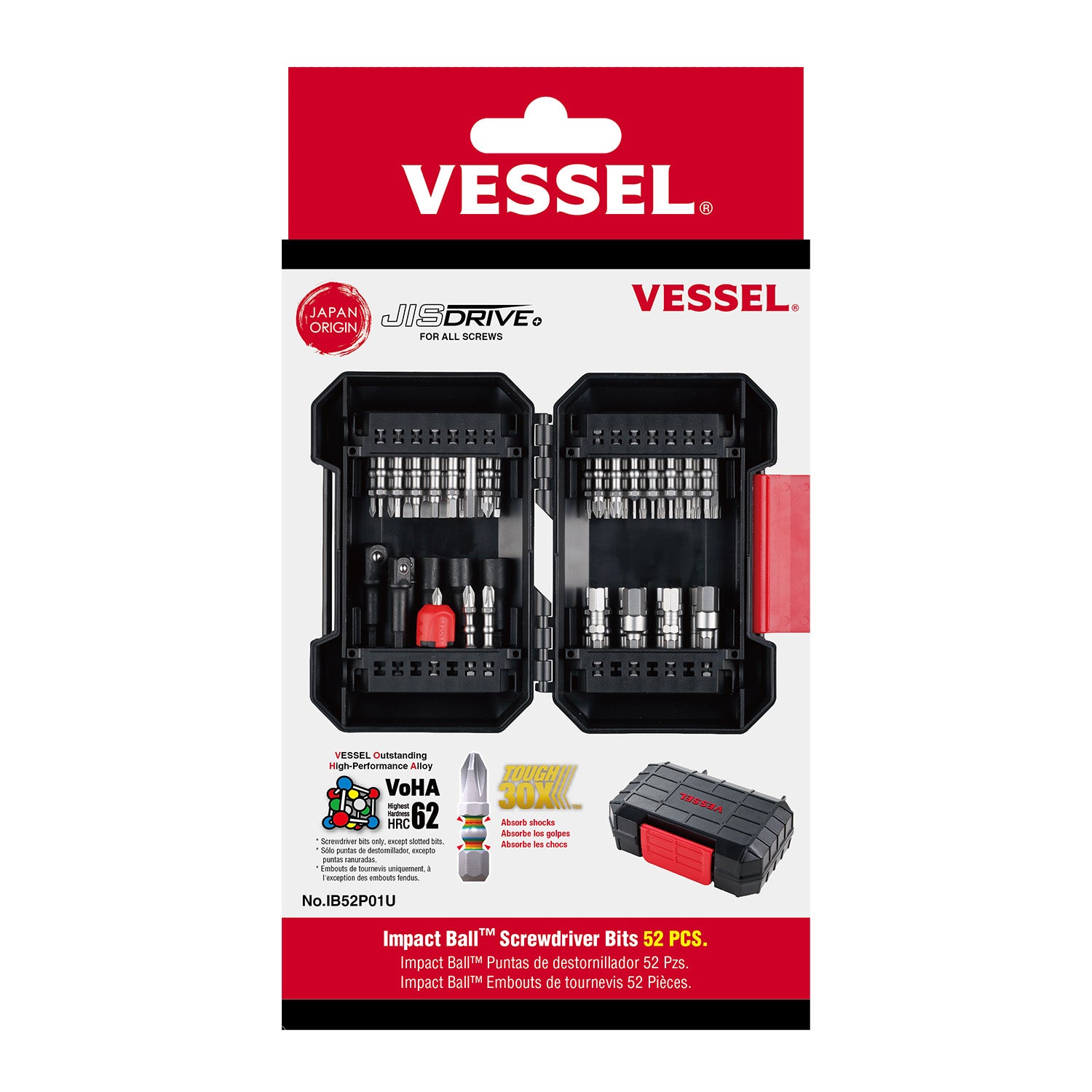 IMPACT BALL Torsion Bit 52PC SET