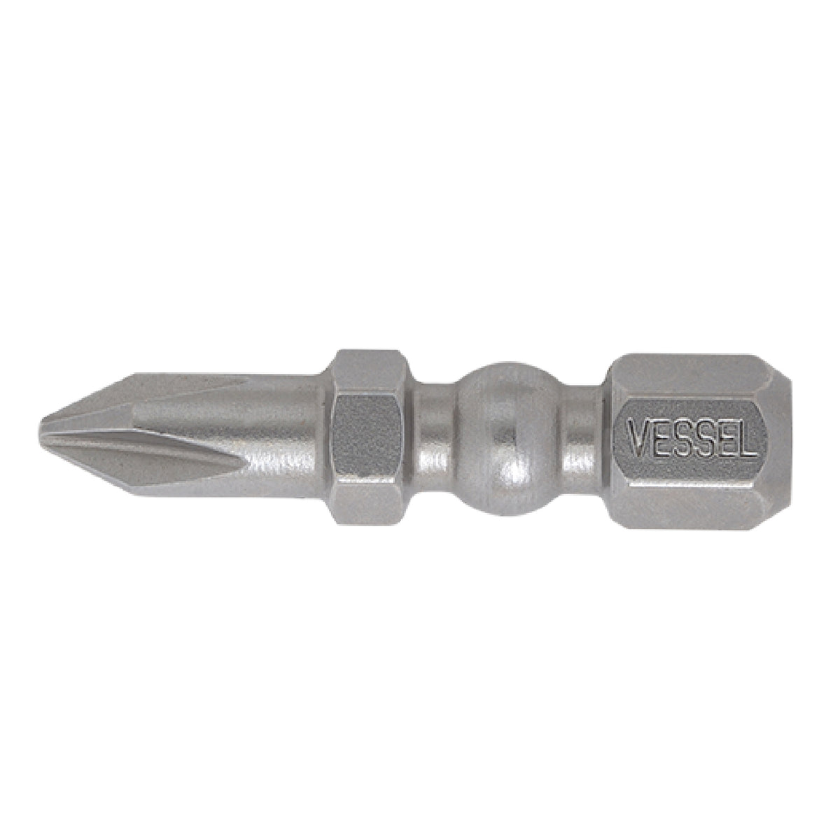 Vessel IMPACT BALL Torsion Bit +1x30mm 25PC. (Bulk)