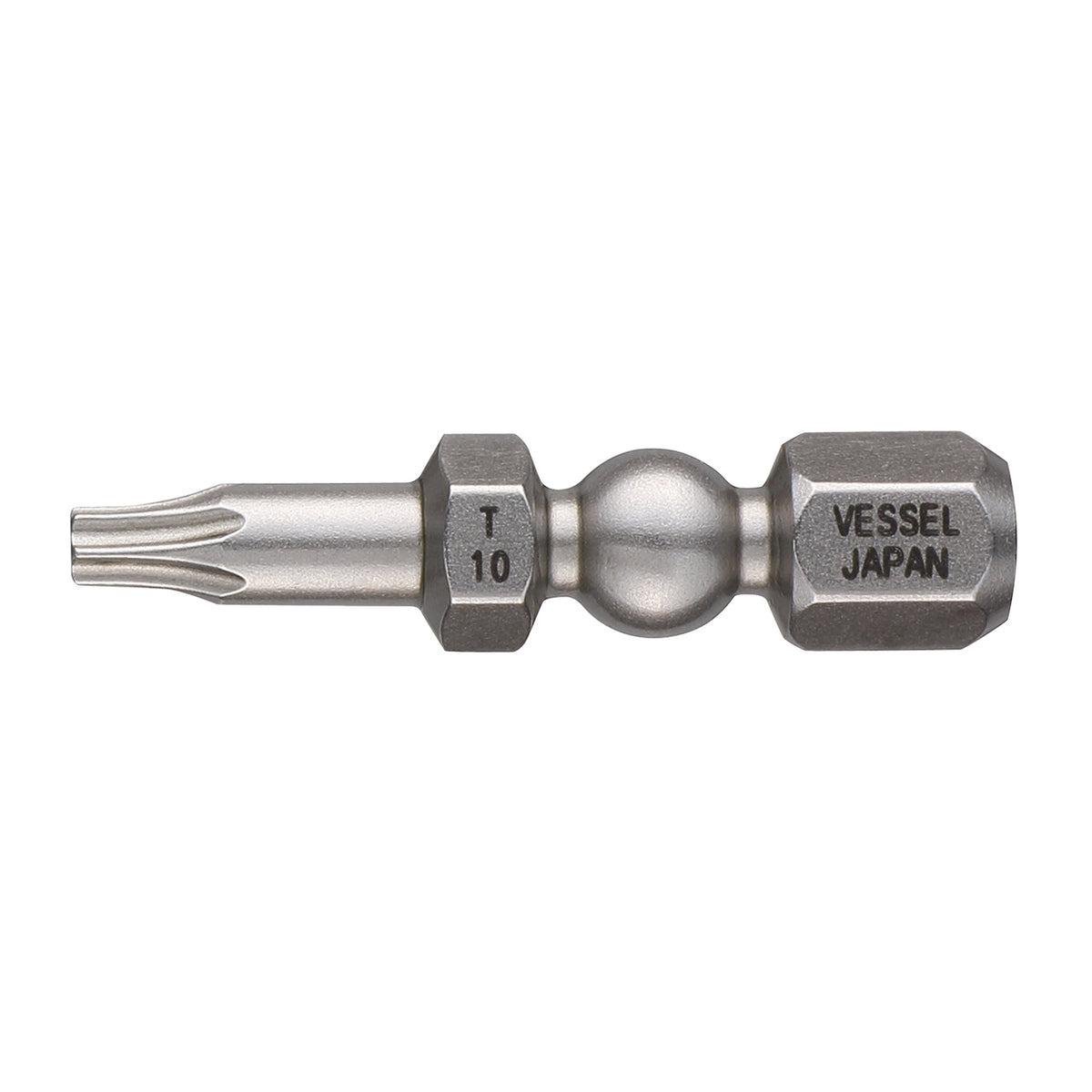 Vessel IMPACT BALL Torsion Bit T10x30mm 25PC. (Bulk)
