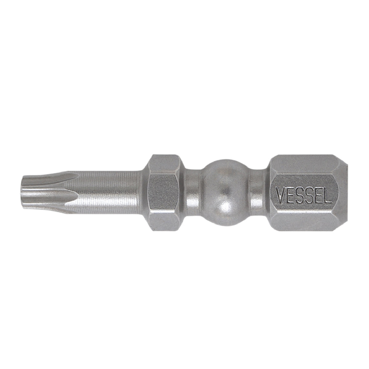 Vessel IMPACT BALL Torsion Bit T15x30mm 25PC. (Bulk)