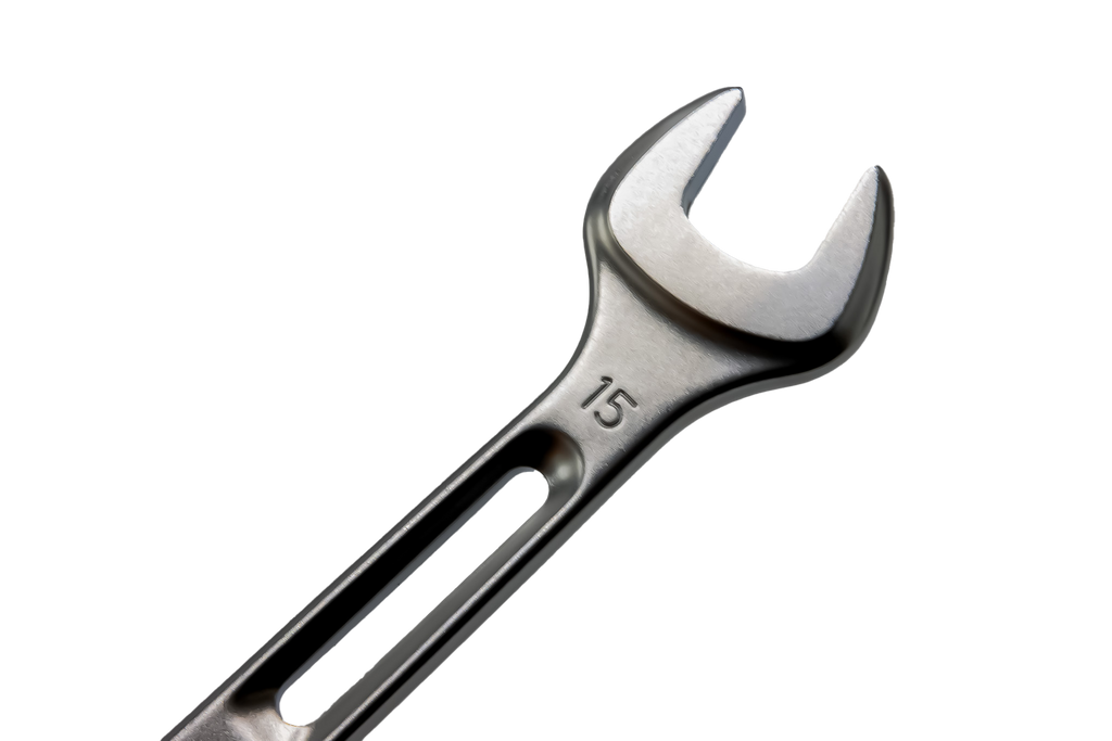 VIM Tools - 10 PIECE SLIM ANGLED RATCHETING WRENCH SET