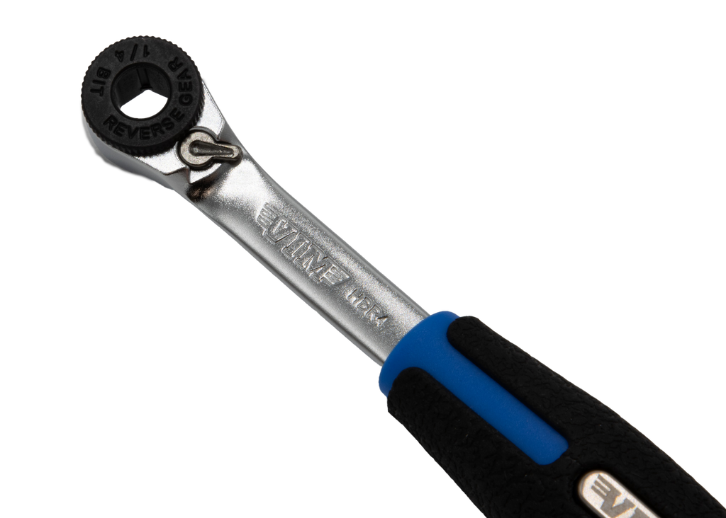 VIM Tools - Hex Bit Ratchet, 1/4″ Hex with Handle