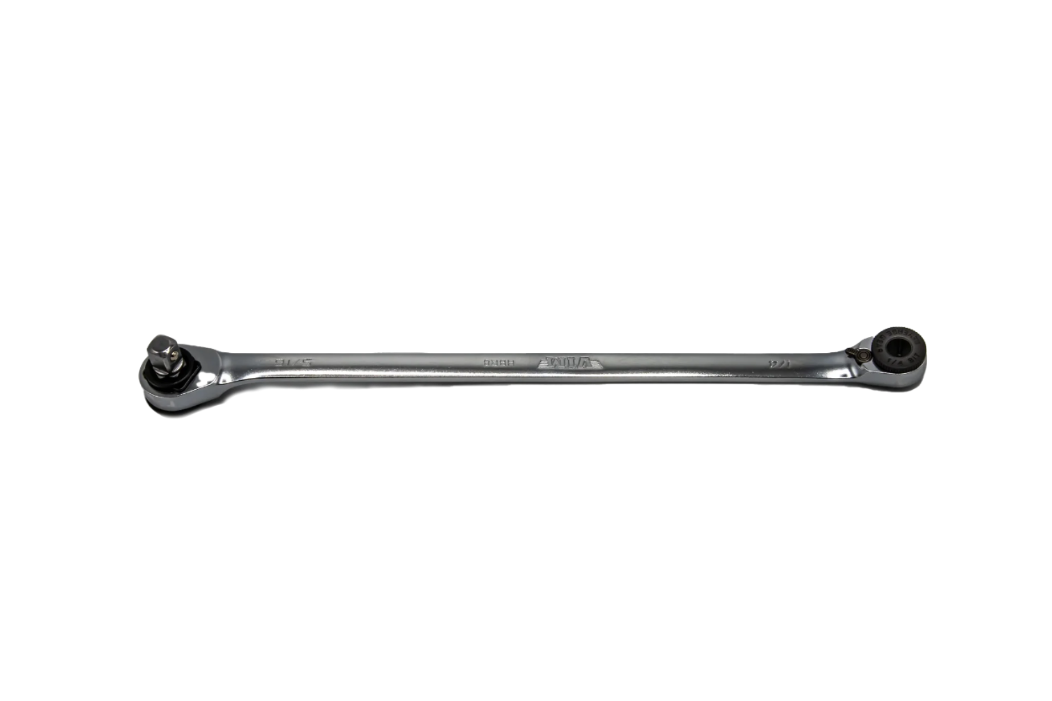 VIM Tools - 8″ Hex Bit Ratchet, 10/4″ and 5/16″ Hex with 1/4″ Square Drive Insert
