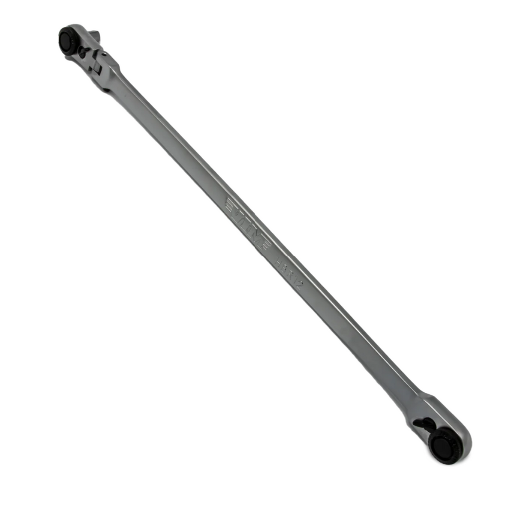 VIM Tools - 12 ” XL Hex Bit Ratchet, 1/4″ Hex Drive, One End Flex and Lock