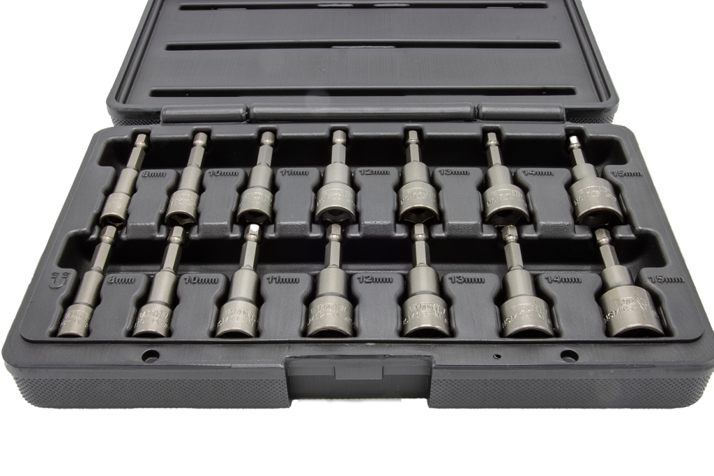 VIM Tools - 14 PC. METRIC NUT SETTER SET (8-15MM)