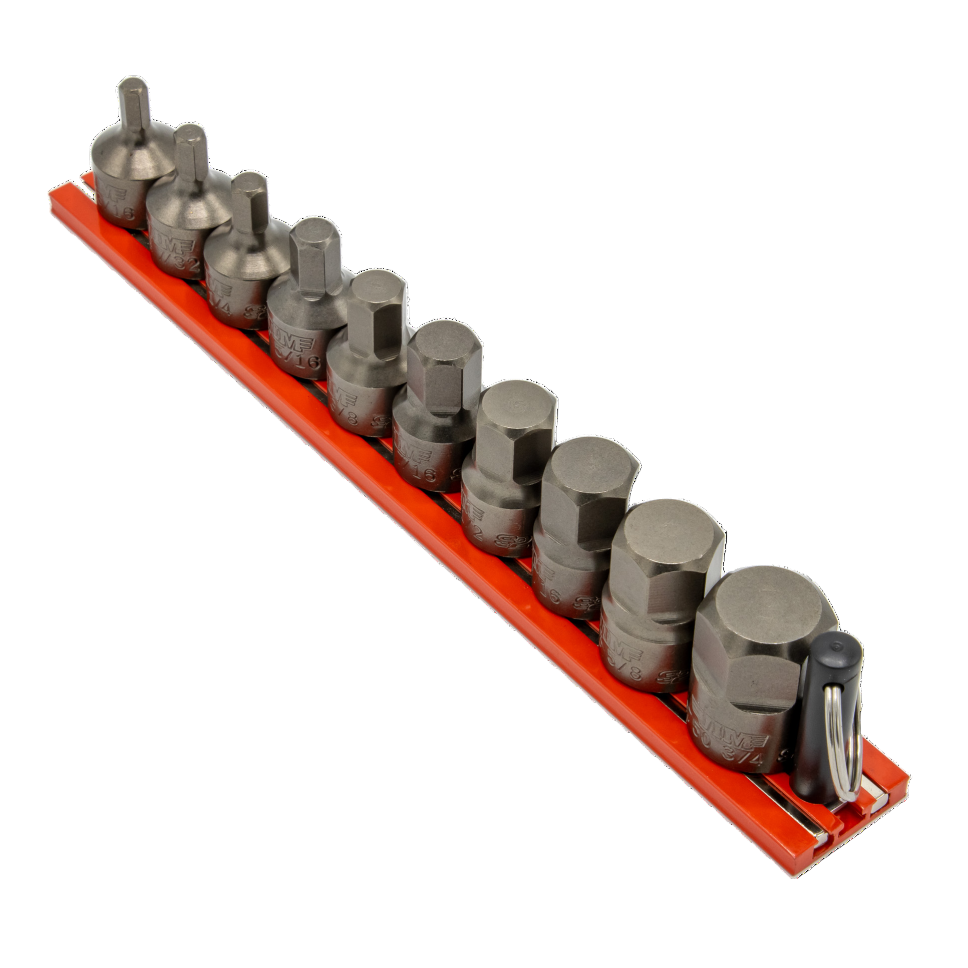 VIM Tools - IMPACT Hex Driver Set, Inch 10 pc, Power or Hand Approved, 3/8″Sq. Drive
