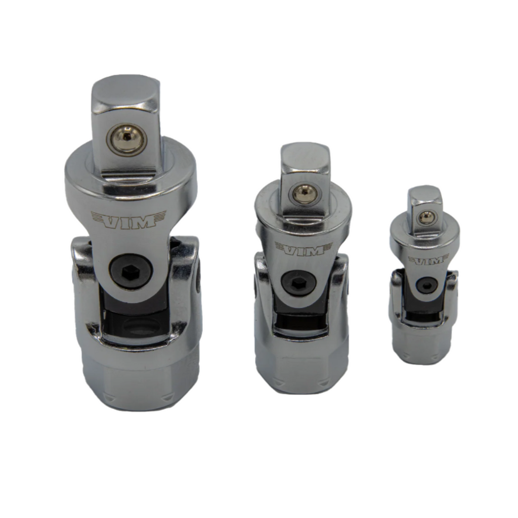 VIM Tools - 3 pc. Firm Flex Dual Drive UJ Adapter Set
