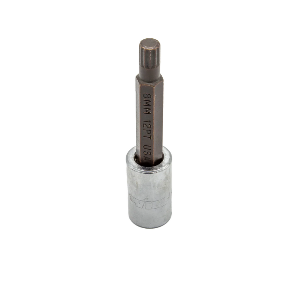 VIM Tools - Toyota Head Bolt, 8mm 12pt 1/2″ square drive