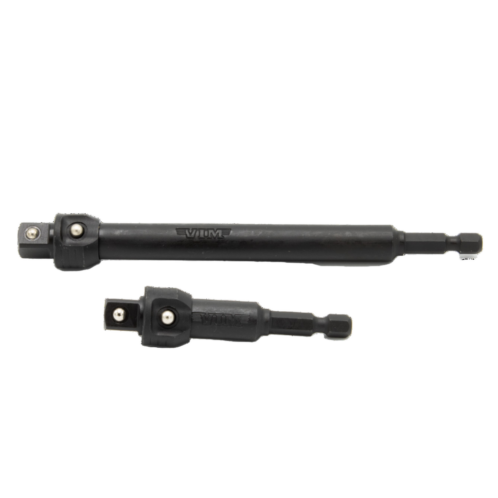 VIM Tools - 1/4″ Power Shank by 3/8″ Extension 2 Piece Set