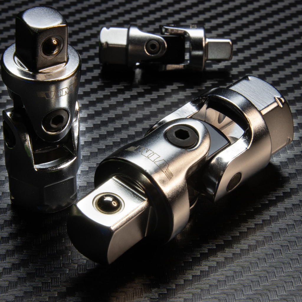 VIM Tools - 3 pc. Firm Flex Dual Drive UJ Adapter Set