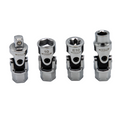 VIM Tools - 4 Piece Firm Flex Dual Drive 1/4” x 11mm UJ Kit