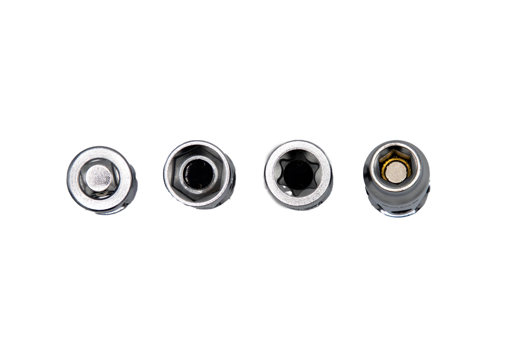 VIM Tools - 4 Piece Firm Flex Dual Drive 1/4” x 11mm UJ Kit