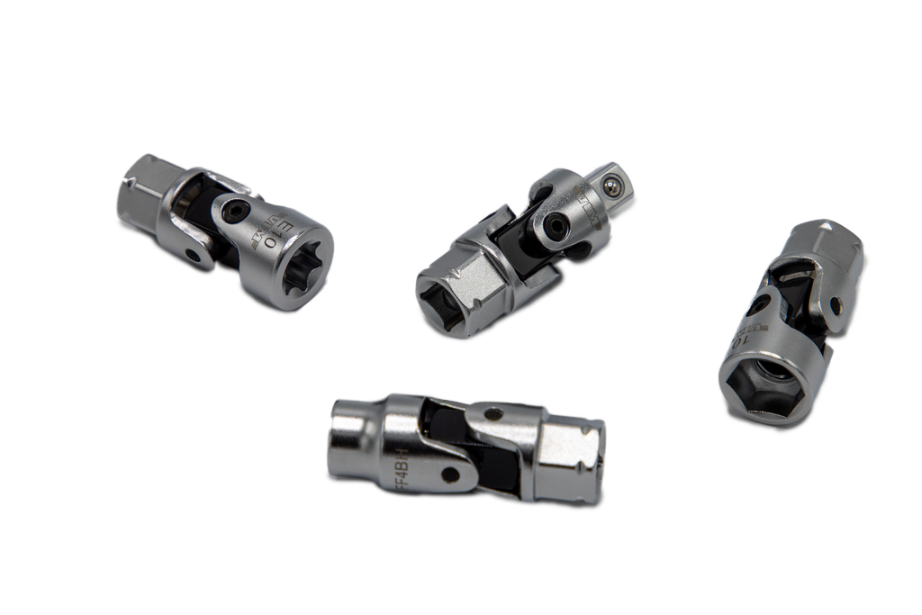 VIM Tools - 4 Piece Firm Flex Dual Drive 1/4” x 11mm UJ Kit