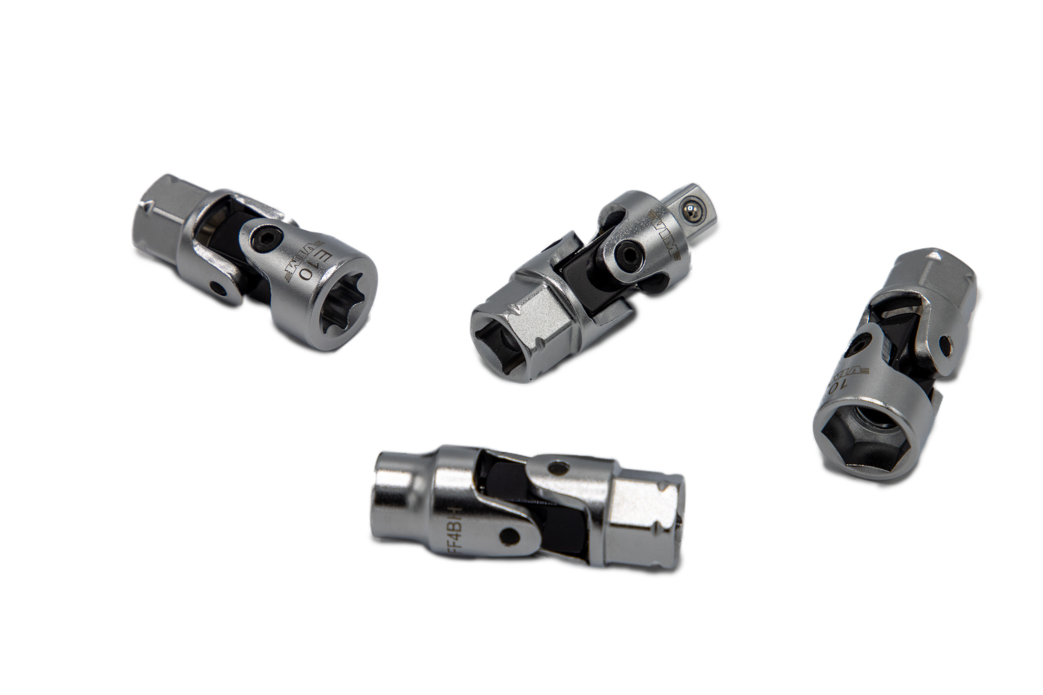 VIM Tools - 4 Piece Firm Flex Dual Drive 1/4” x 11mm UJ Kit