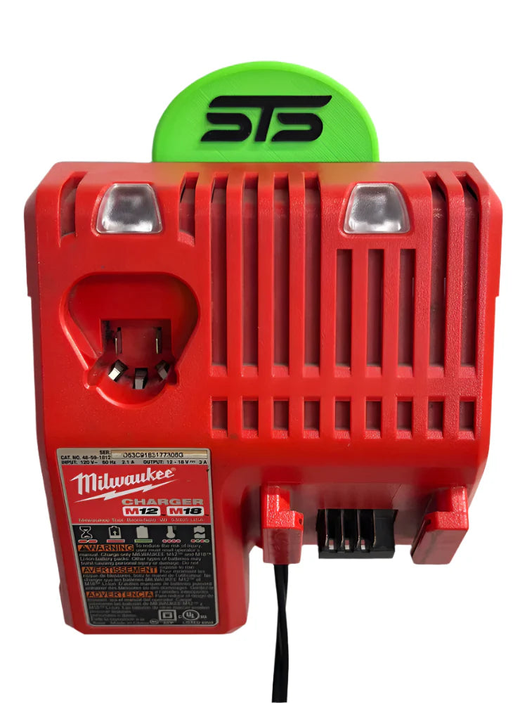 STS Auto Design MW1218 – Milwaukee M12/M18 Battery Charger Magnetic Holder