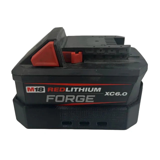 STS Auto Design MW1860F - Milwaukee Style Forge 6.0 Magnetic Battery Cover