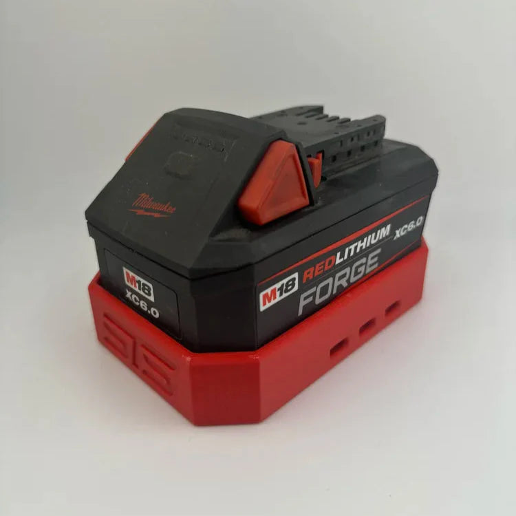 STS Auto Design MW1860F - Milwaukee Style Forge 6.0 Magnetic Battery Cover