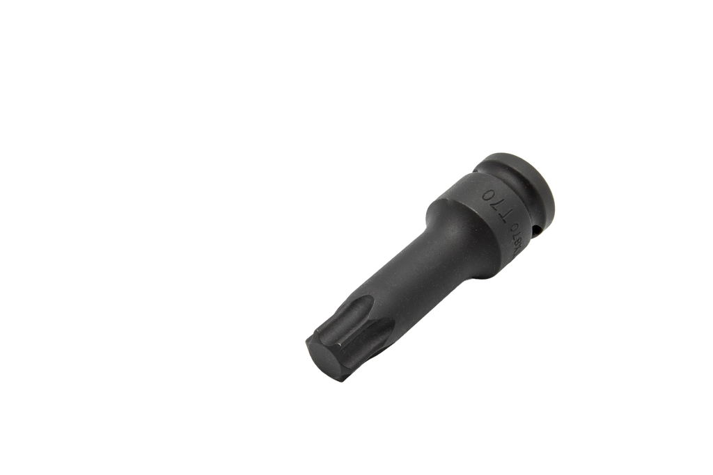 VIM Tools - 1/2″ Drive Impact TORX® Drivers, T70,T80,T90,T100, One Piece Drivers, 3″ Long