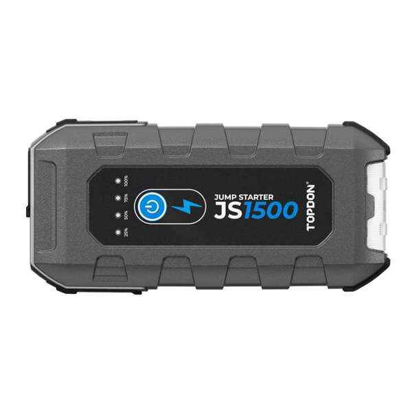 TOPDON 1500A Jump Starter & Booster, Power Bank & Flashlight