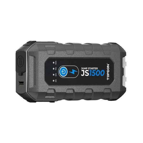 TOPDON 1500A Jump Starter & Booster, Power Bank & Flashlight
