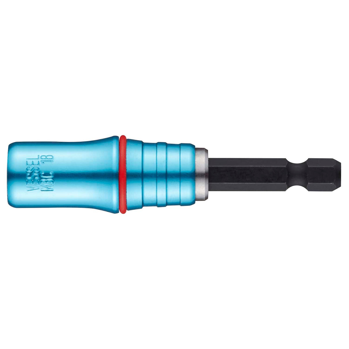 Vessel POWER BIT 1/4" Hex B, A/F6.35x60 C-ring Ring-Magnet Bit Holder