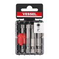Vessel NECK TORSION Power Bit T40x50mm 10PC. with MAG ENHANCER (Case)