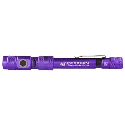 Maxxeon - WorkStar 365 Rechargeable Zoom UV Leak Detection Light USB-C