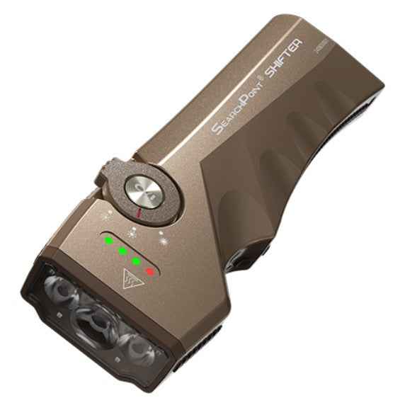 Maxxeon - SearchPoint SHIFTER Rechargeable Handheld Flashlight, available in BROWN