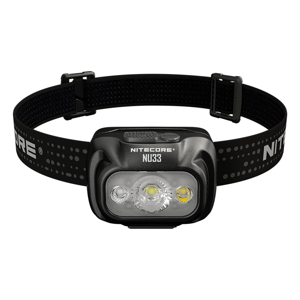 Nitecore NU33 700 Lumen LED Rechargeable Headlamp with White and Red Beams - Ridge Toolbox