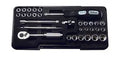 1/4 Sq. Dr. Socket Set   6 point  Plastic Case 31 pieces