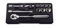 3/8 Sq. Dr. 11 Piece 6-Point Metric Socket Set  8-19mm