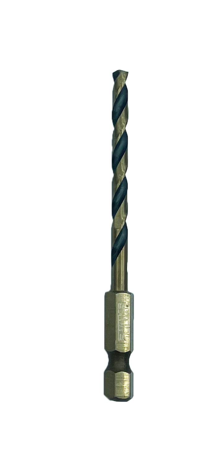 VIM Tools - 15 Piece Power Drive M35 Drill Bit Set with Magnetic Base