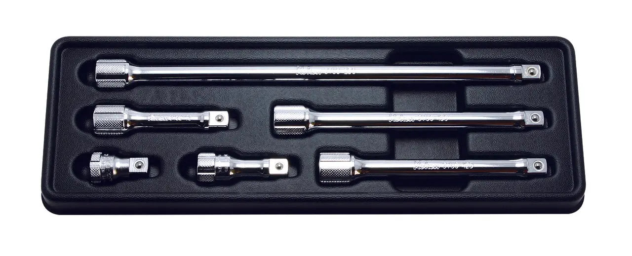 3/8 Sq. Dr. Extension Bar Set  32-250mm ABS Tray   6 pieces