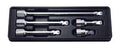 1/2 Sq. Dr. Wobble-Fix Extension Bar Set  50-250mm ABS Tray   5 pieces
