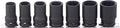 1/2 Sq. Dr. Lock Nut Buster Set  17-27.5mm   For Lock Nut 7 pieces
