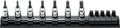 1/4 Sq. Dr. 7 Piece Z-Series TORX® Bit Socket Set T10-T40  Length 50mm