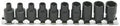 1/4 Sq. Dr. Nut Twister Set  4mm-10mm    10 pieces