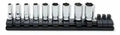 1/4 Sq. Dr. Socket Set  5.5-14mm 6 point  Z-series 9 pieces