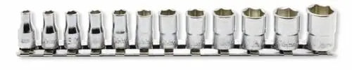 1/4 Sq. Dr. Socket Set  4-14mm 12 point 200mm  12 pieces