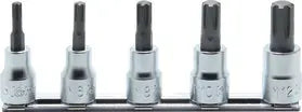 3/8 Sq. Dr. Bit Socket Set Ribe-CV M5-M12  150mm  5 pieces