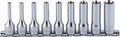 3/8 Sq. Dr. 9 Piece Deep TORX® Socket Set E4-E16