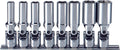 3/8 Sq. Dr. Universal Socket Set  8mm-19mm 6 point 200mm  8 pieces