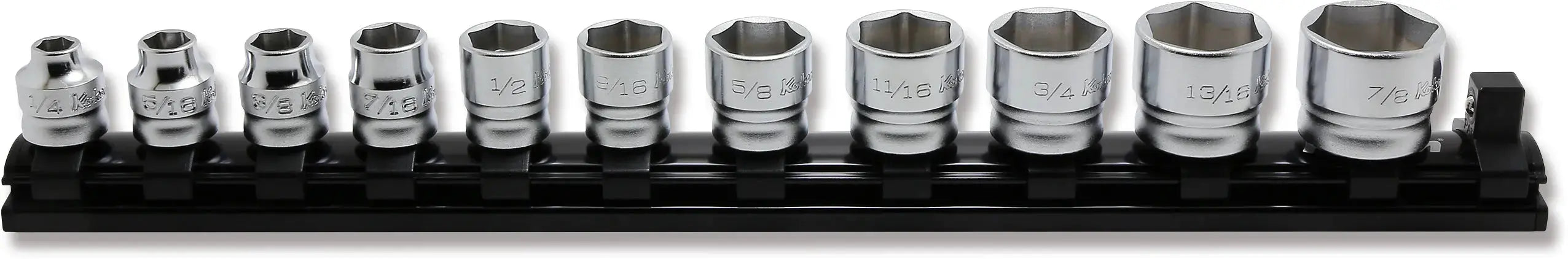 3/8" Square Drive 6-Point SAE Z-Series 11 Piece Socket Set