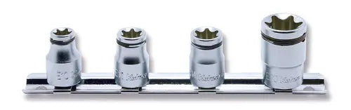 3/8 Sq. Dr. 4 Piece NUT GRIP® TORX® Socket Set E10-E20