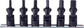 3/8 Sq. Dr. Universal Bit Socket Set  5mm-12mm Hex 150mm  6 pieces