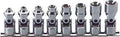 3/8 Sq. Dr. 6 Piece TORX® Universal Socket Set  E6-E20
