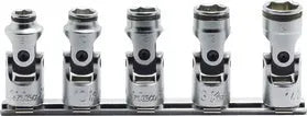 3/8 Sq. Dr. Universal NUT GRIP® Socket Set,  8mm-14mm - 5 pieces